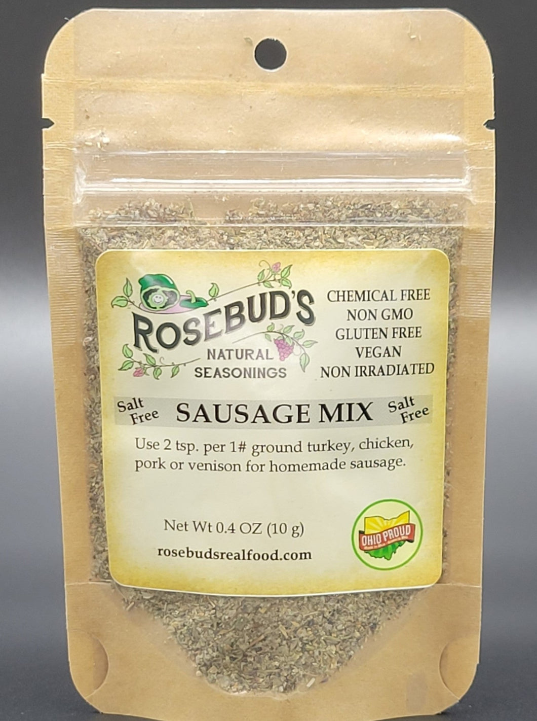 SAUSAGE MIX, SALT FREE