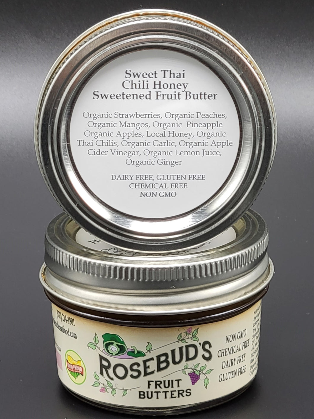 Sweet Thai Chili Honey Sweetened Fruit Butter